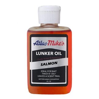 Atlas Mike's Glo Scent Bait Oil 8 Oz. Salmon