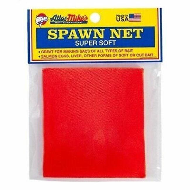 Atlas Mike's Spawn Net 3x3" Square -RED