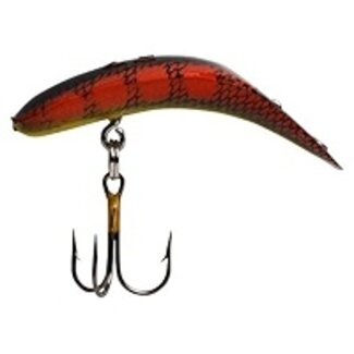 Yakima Bait Worden's Flatfish F7 2 1/4 Single Hook Perch Scale