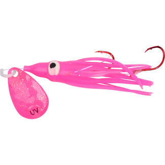 Yakima Bait Tight Line Kokanee Rig 1 3/4" Bubblegum Dbl Red Hook #4