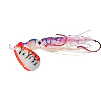 Yakima Bait Tight Line Kokanee Rig 1 3/4" Luminous Red Misty River Dbl Red Hook #4