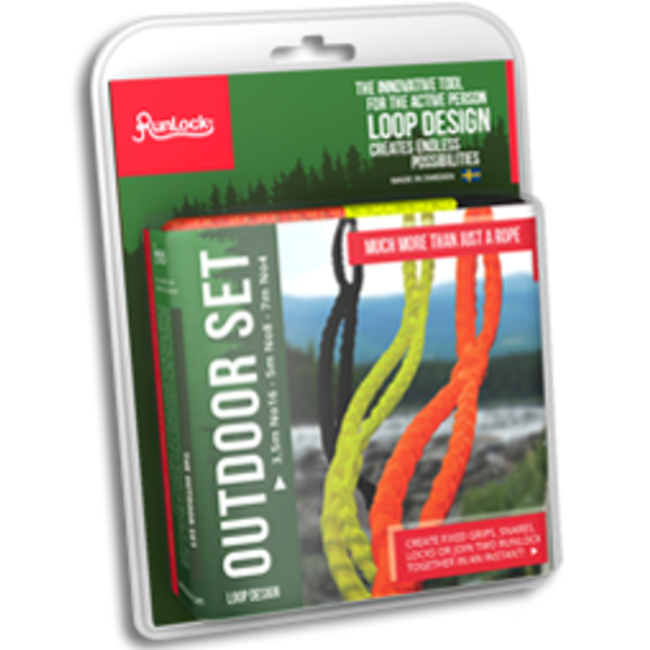 Runlock Pro Outdoor Set #4/#8/#16 Black, Yellow, Orange