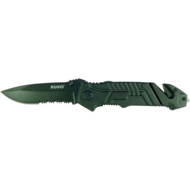 Ruko Folding Knife 3-3/8" Blade, Black