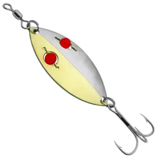 Gibbs Ruby Eye Wiggler #3 50/50 Nickel/Brass