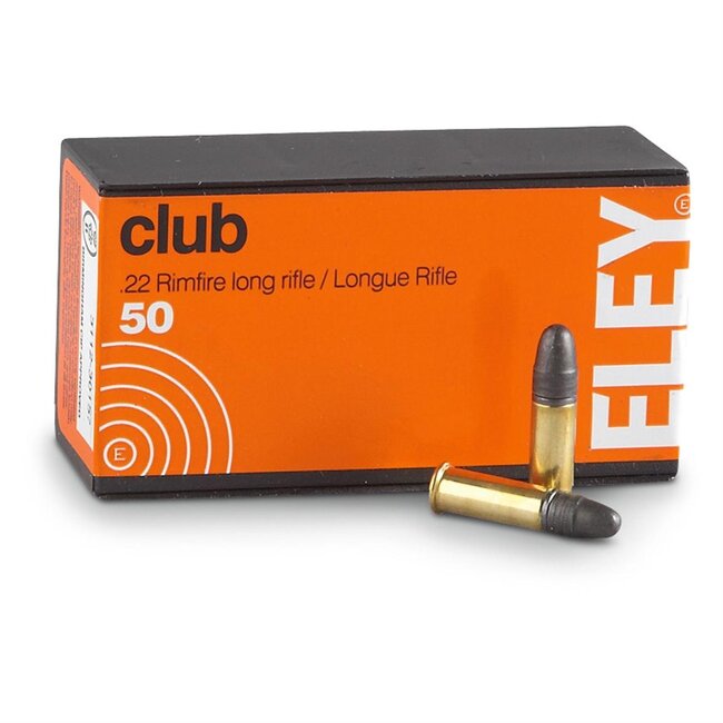 Eley Club .22LR 40 GR 50 Rounds