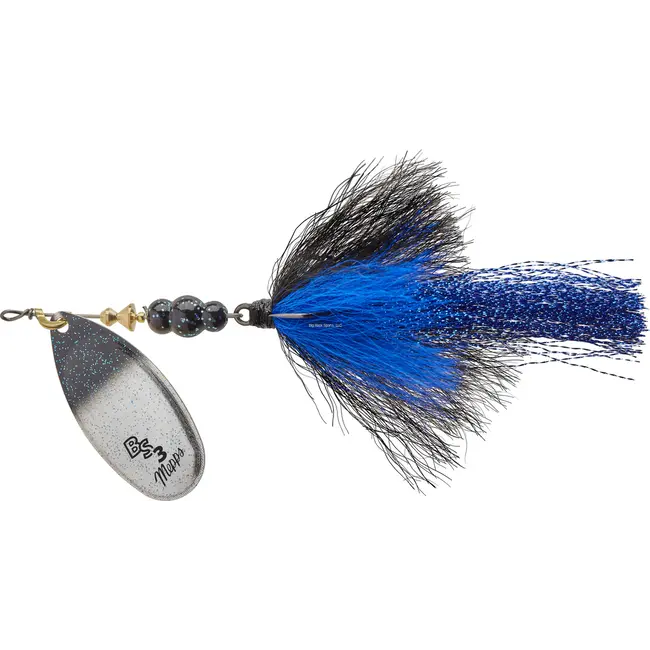 Mepp's Bronze Slammer #3 1/4 Oz. Silver Black, Blue