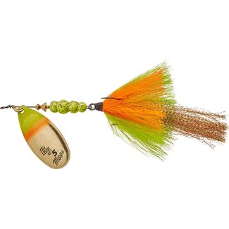 Mepp's Bronze Slammer #5 1/2 Oz Gold Perch Tail