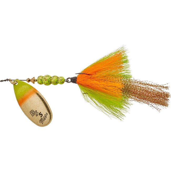 Mepp's Bronze Slammer #5 1/2 Oz Gold Perch Tail