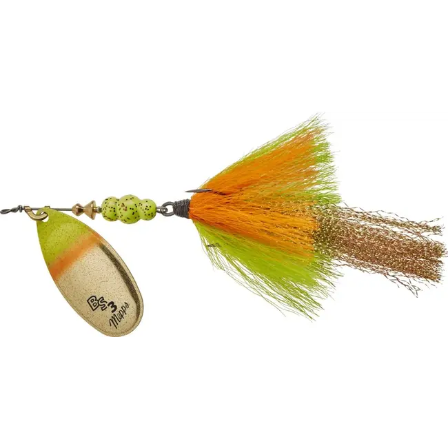 Mepp's Bronze Slammer #3 1/4 Oz Gold Perch Tail