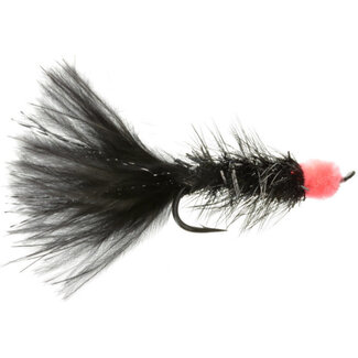 Dragonfly DW11342 Black Egg Sucking Leech #10