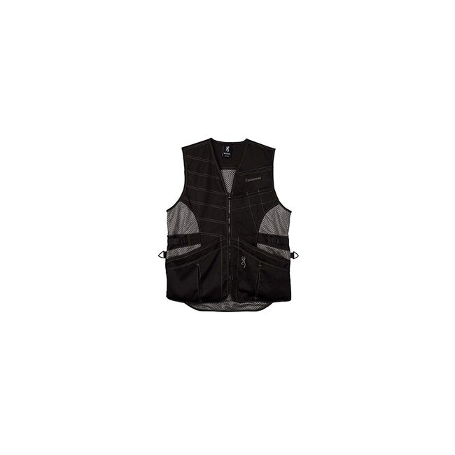 Browning Ace Shooting Vest Blk/Blk, XL
