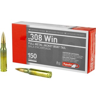 Aguila .308 WIN 150GR FMJBT 500 Rds