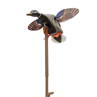 Duck Mania Motorized Duck Decoy, Drake, Stand/Remote Included