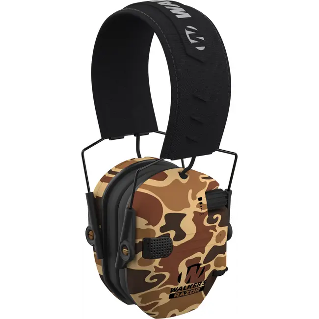 Walkers Razor Slim Electronic Ear Muffs Duck Camo