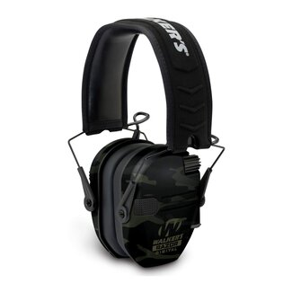Walkers Razor Slim Electronic Ear Muffs Multicam - Camo Grey