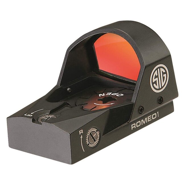 Sig Sauer Romeo 1 Reflex Sight 1x30MM, 3 MOA Red Dot 1.0 MOA Adj, Black