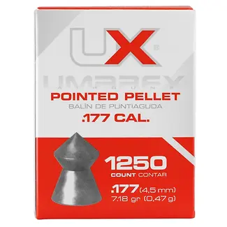 Umarex Pointed Pellets .177 CAL 1250 Ct