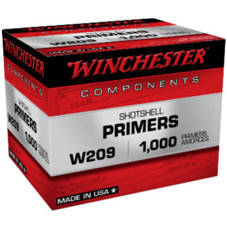 Winchester W209 #209 Shotshell Primers 1000