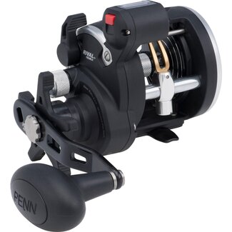 PENN Rival II Level Wind Line Counter Conventional Reel, 20/315 5:1:1