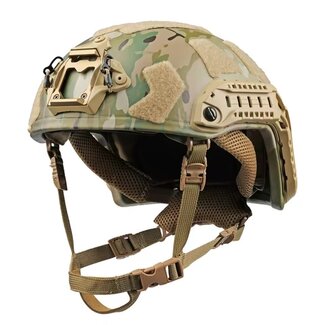 Skarr Armor FAST Level IIIA Ballistic Helmet, Size Large, Multi-Camo