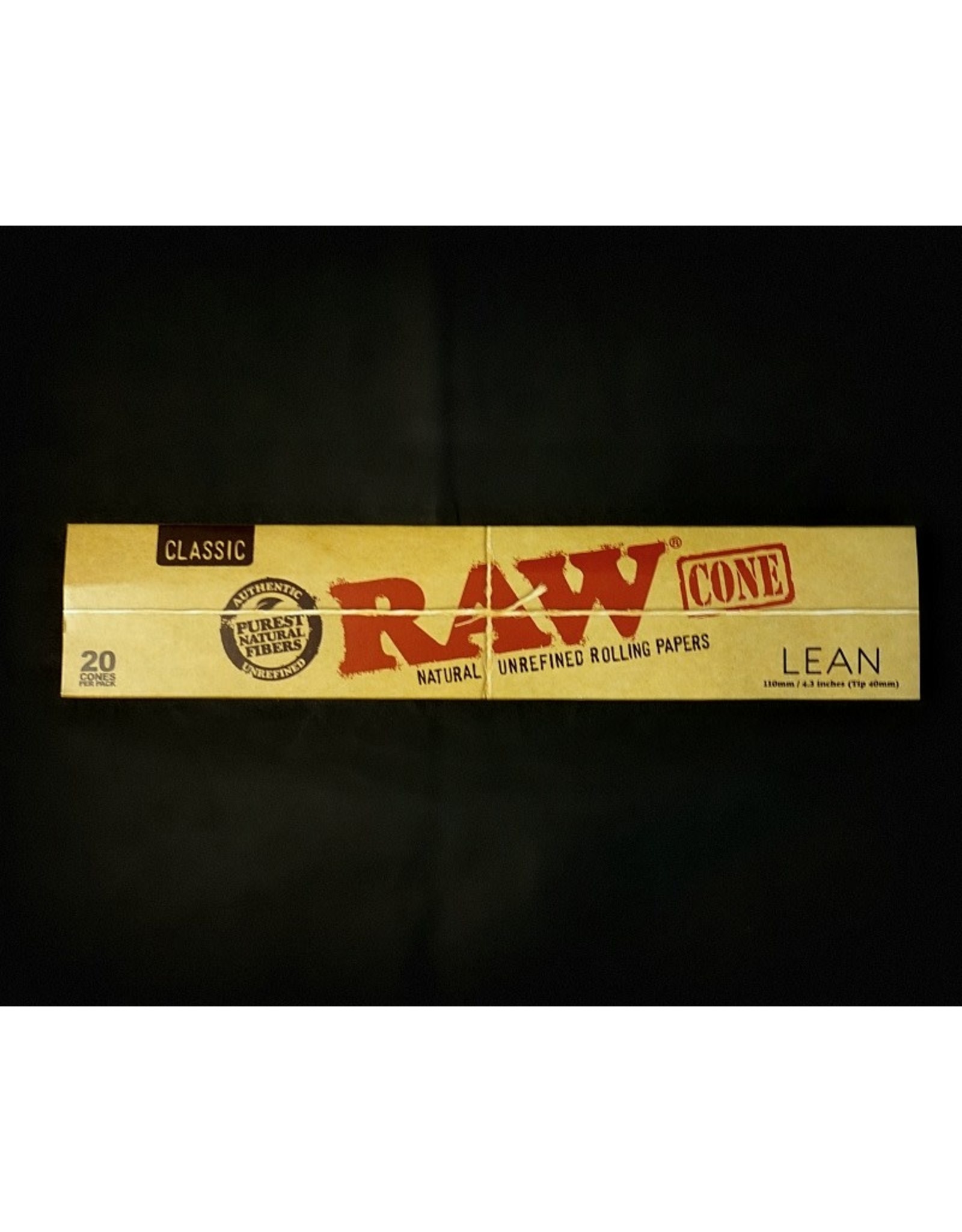 Raw Raw Classic Papers Lean Cones 20pk