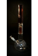 Hydros Hydros - 18" Bubble 8Arm Tree Perc with Amber