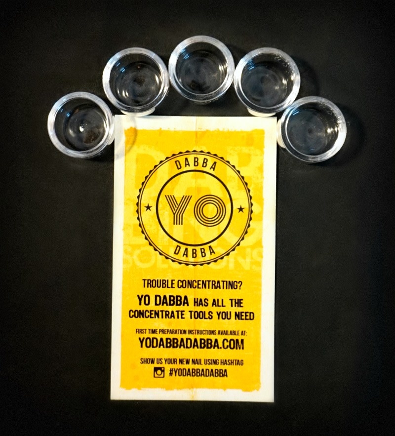 Yo Dabba Dabba Yo Dabba Dabba 20mm Quartz Insert Dish 5pk Slightly