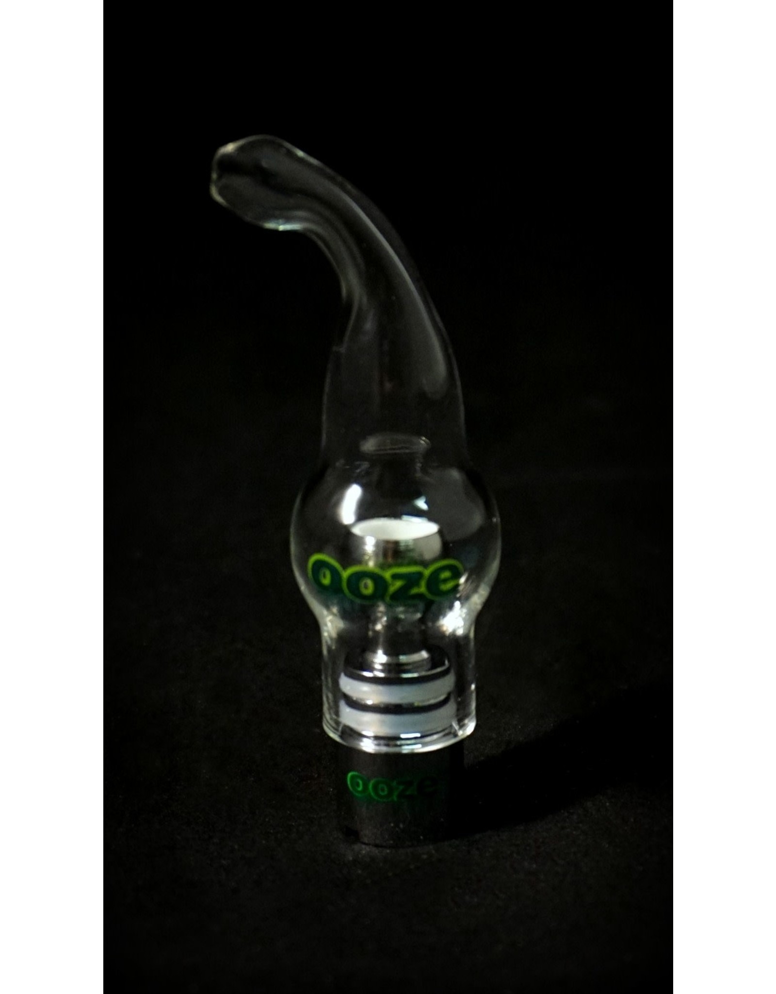 Ooze Ooze Quartz Globe with Coil - Curved Neck