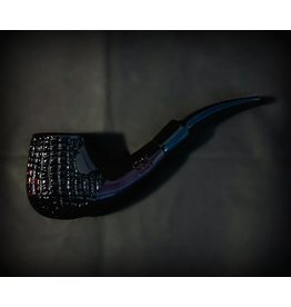 Shire Shire Pipes 5.5" Engraved Brandy Cherry Tobacco Pipe