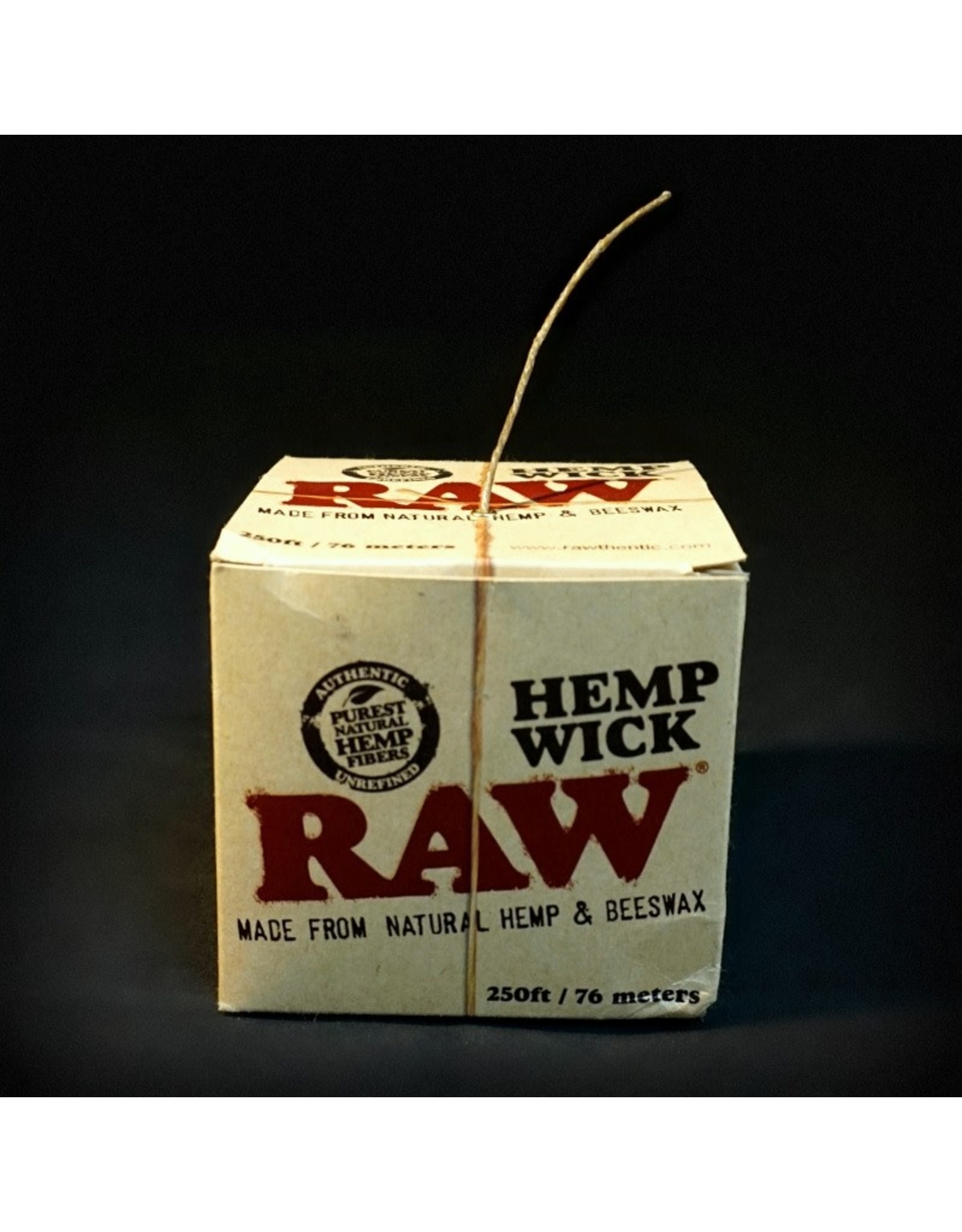 Raw Raw Hempwick Ball - 250ft