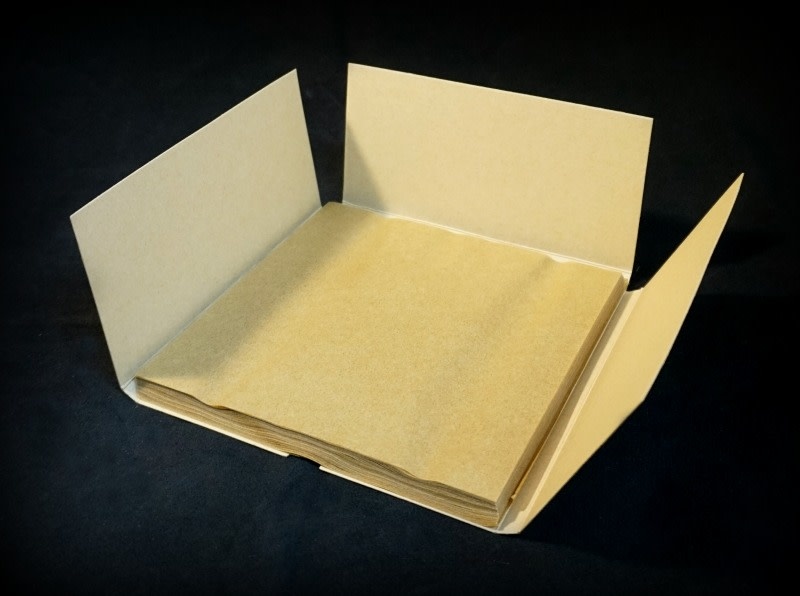Raw Precut 5x5 500 Count Parchment Paper - Beamer Smoke