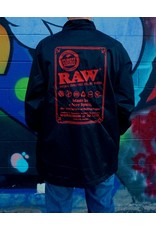 Raw Raw Black Coach Jacket