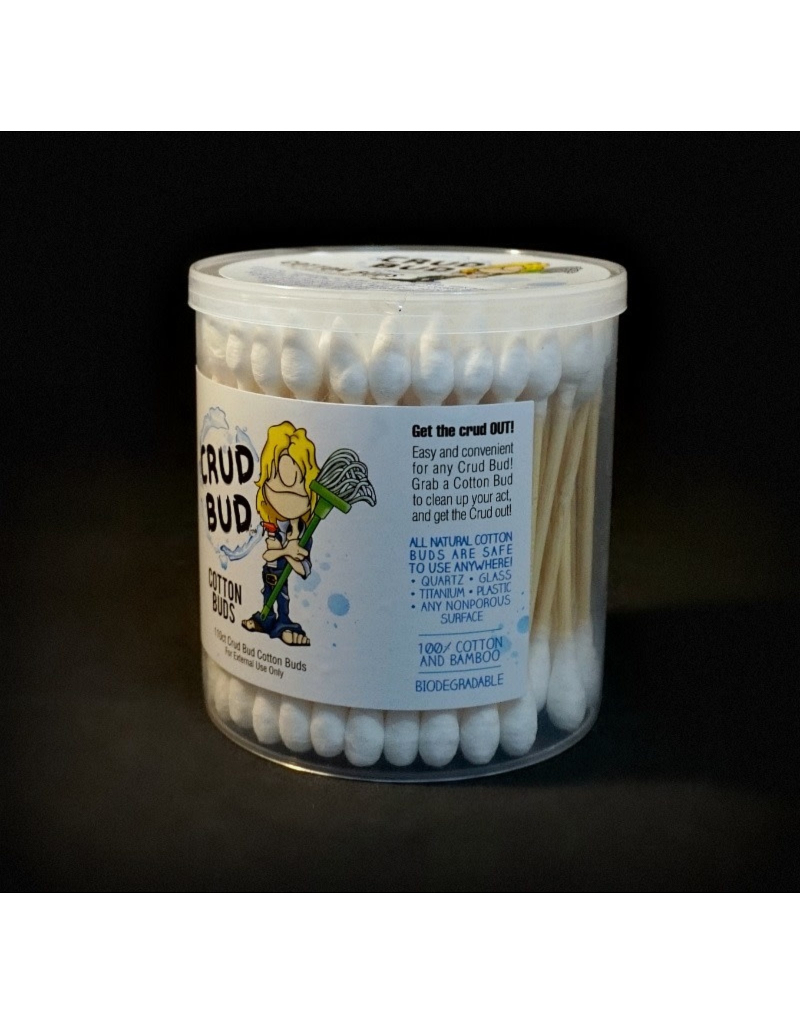 Crud Bud Dual Tip Cotton Buds - 110pk Tub