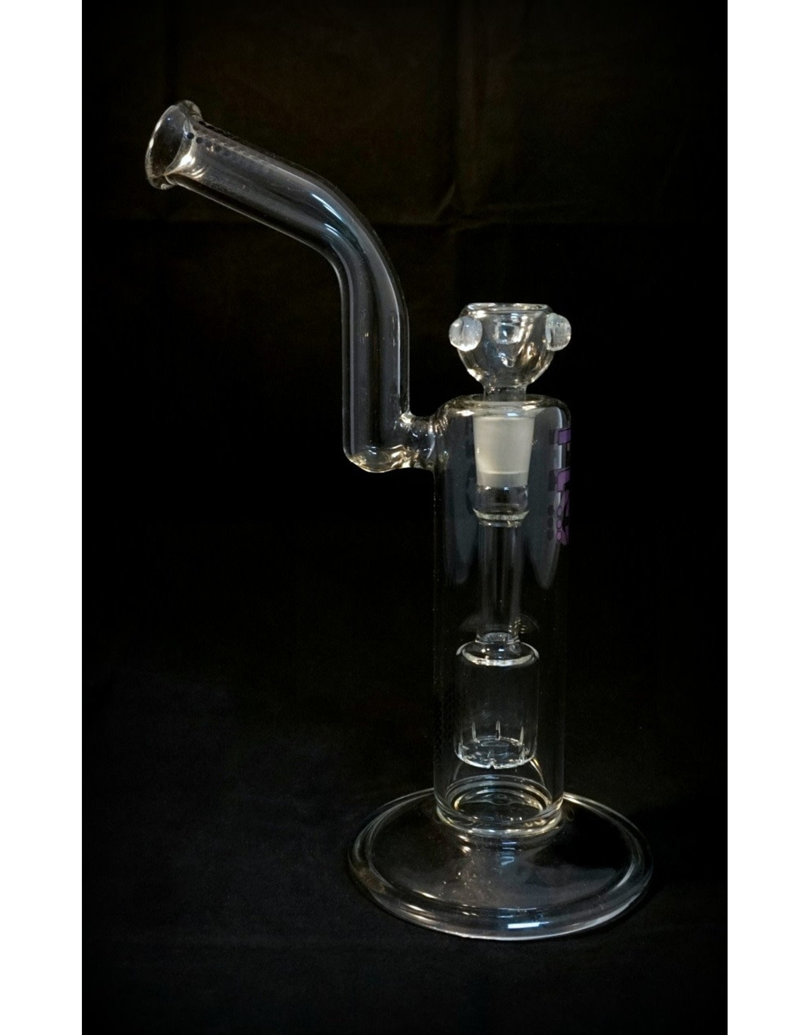 Flo Flo 12" Bent Neck Bubbler Purple