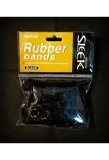 500pk Black Rubber Bands