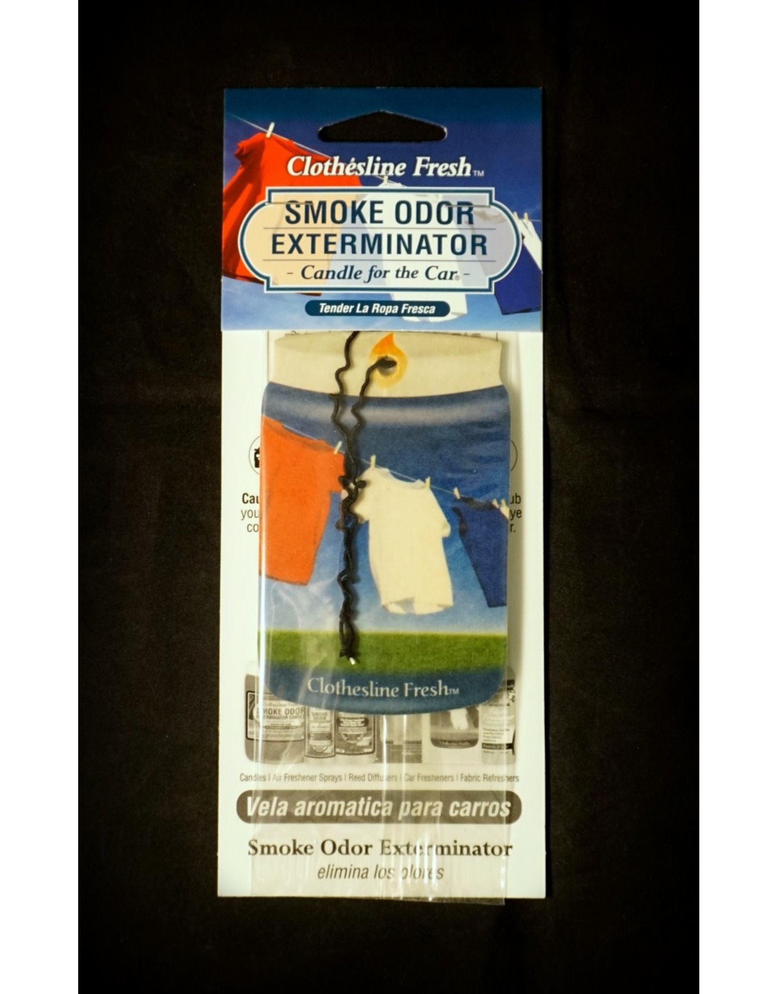 Smoke Odor Smoke Odor Car Freshener - Clothesline Fresh