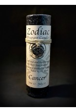 Zodiac Pewter Pendant Candle - Cancer