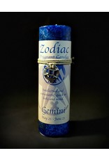 Zodiac Pewter Pendant Candle - Gemini