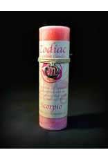 Zodiac Pewter Pendant Candle - Scorpio