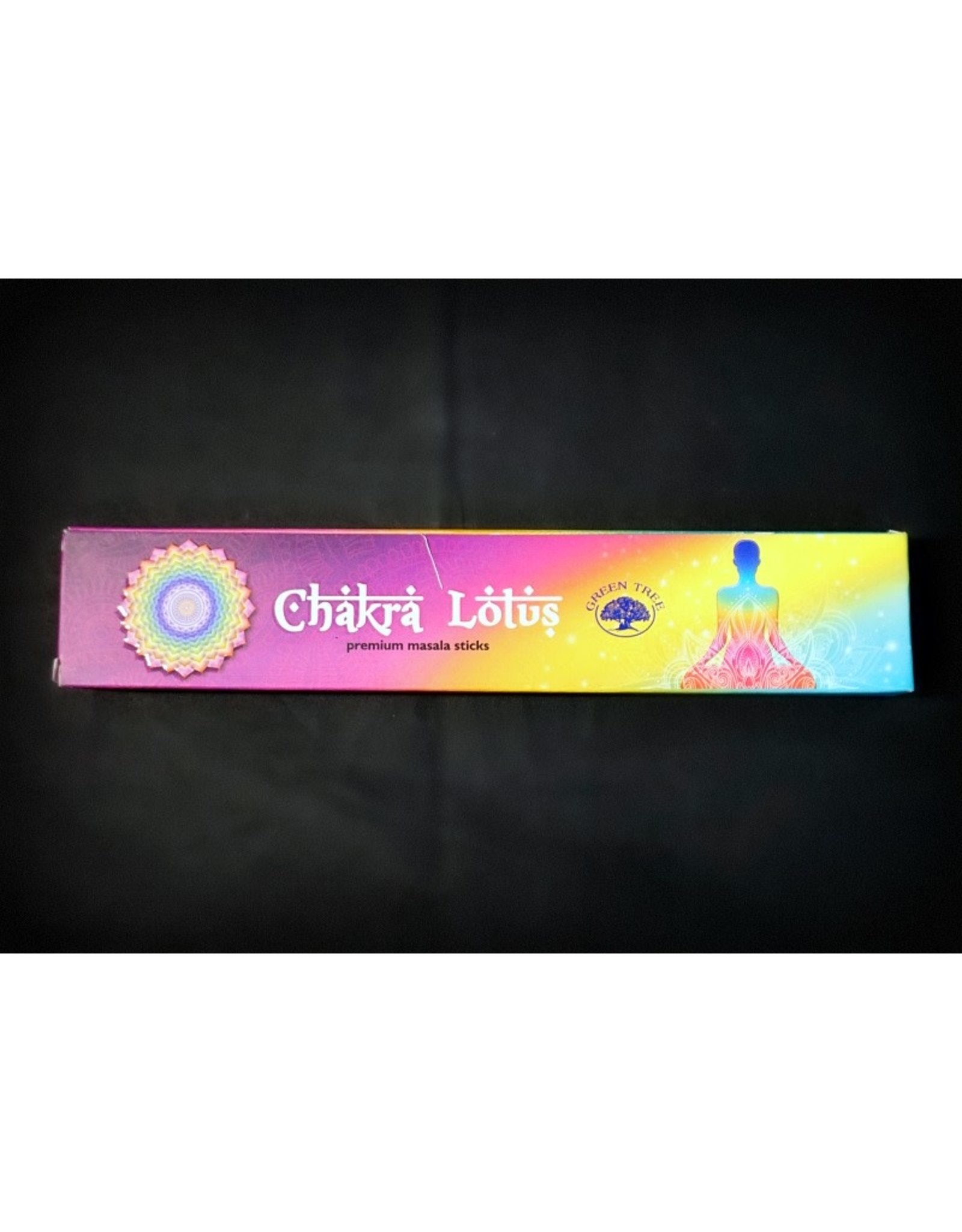 Green Tree Incense 15g - Chakras Lotus