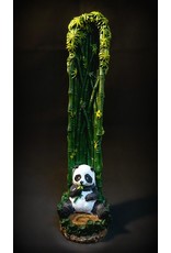 Bamboo Panda Standing Incense Burner 10.5"