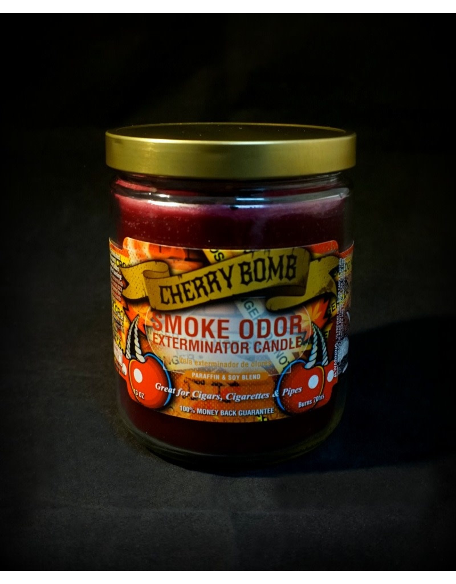 Smoke Odor Smoke Odor Candle - Cherry Bomb