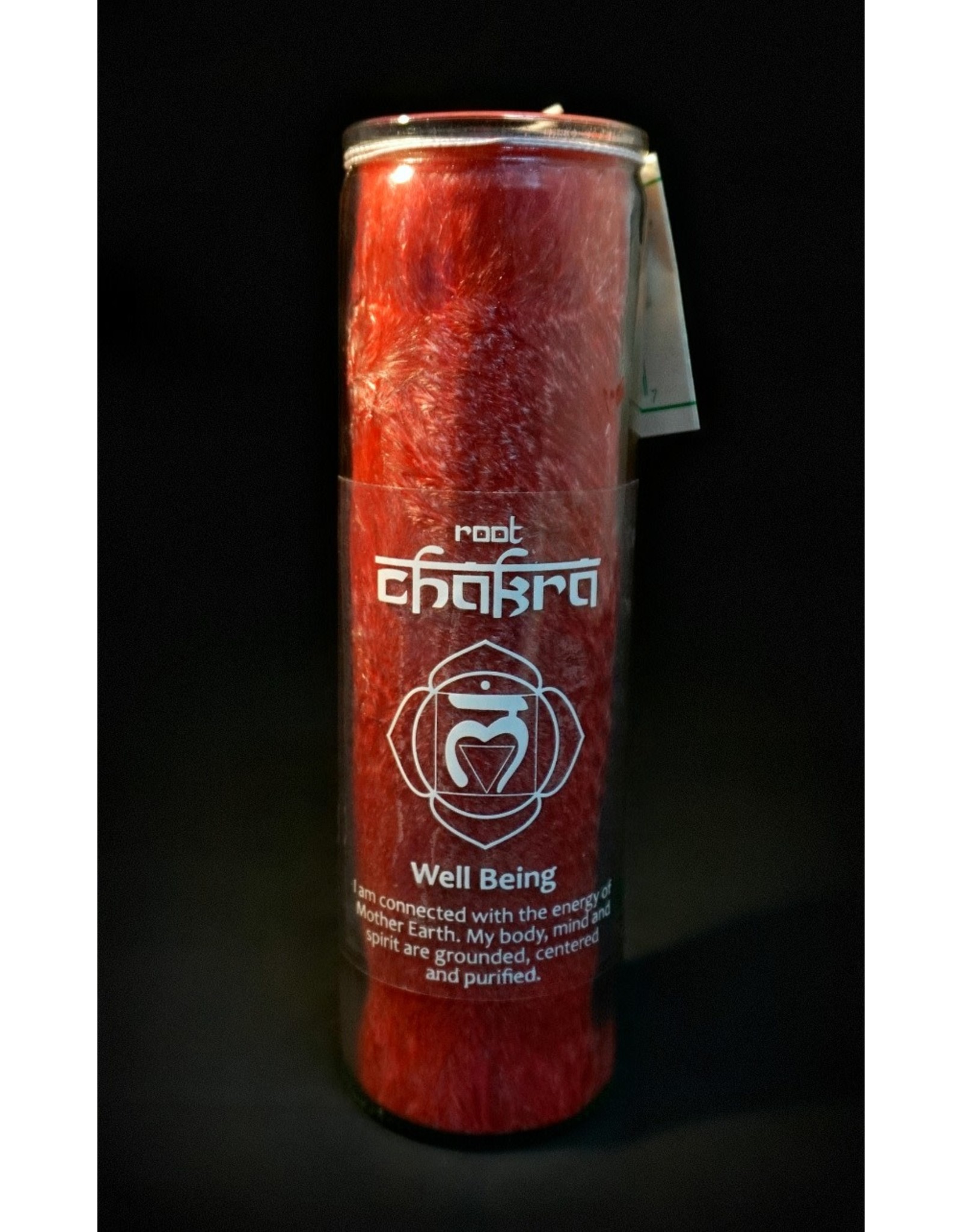 Chakra Candle Glass Jar - Root