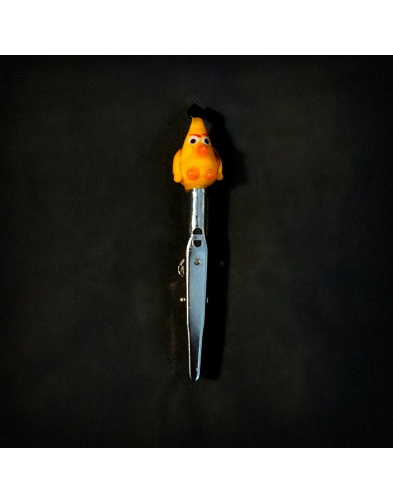 Small Glass Memo Clip - Angry Bird