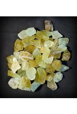 Green Calcite Rough Stone