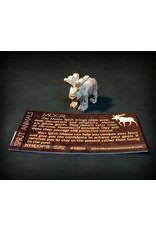 Spirit Animal Carved Stone Mini - Moose