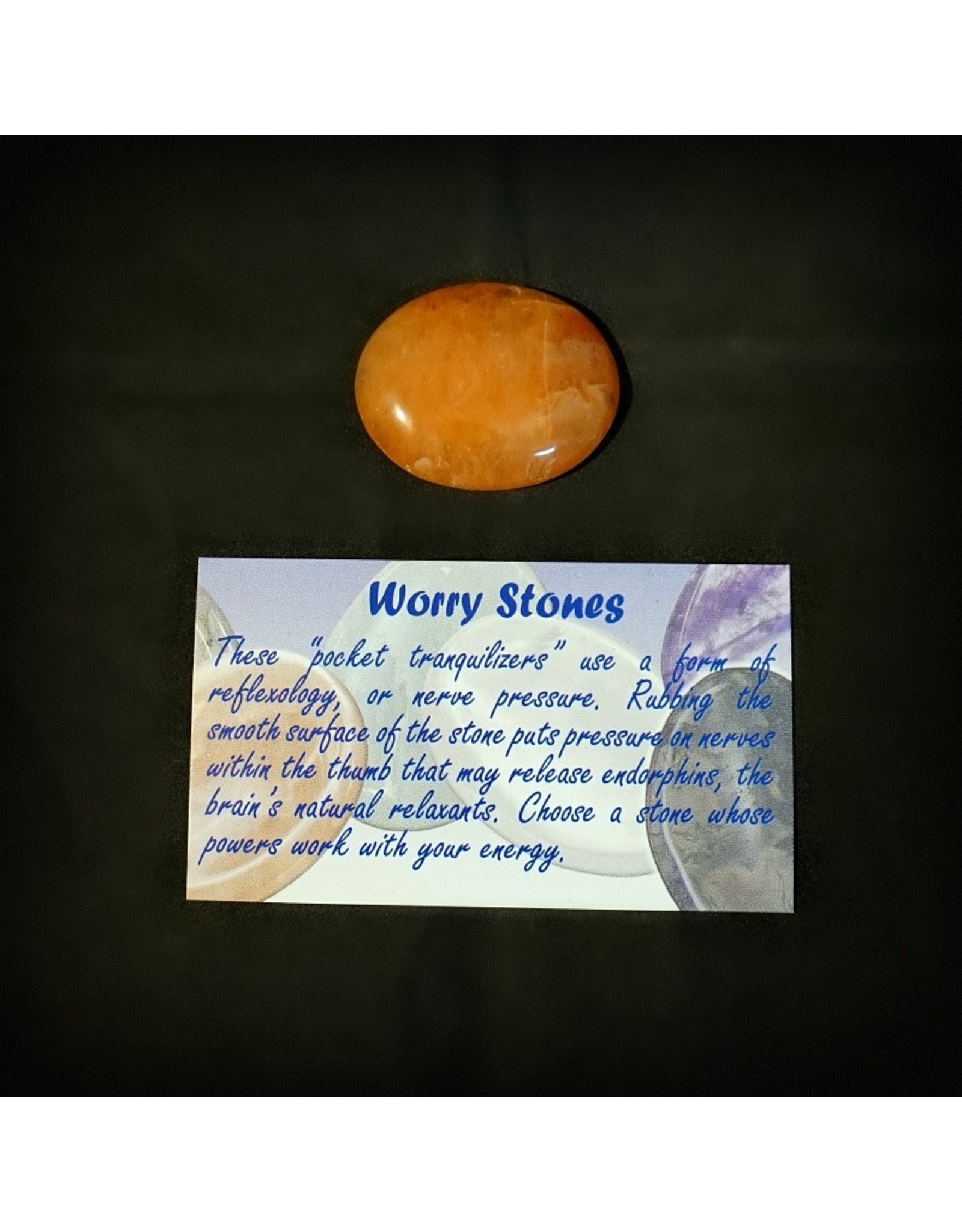 Worry Stone - Carnelian