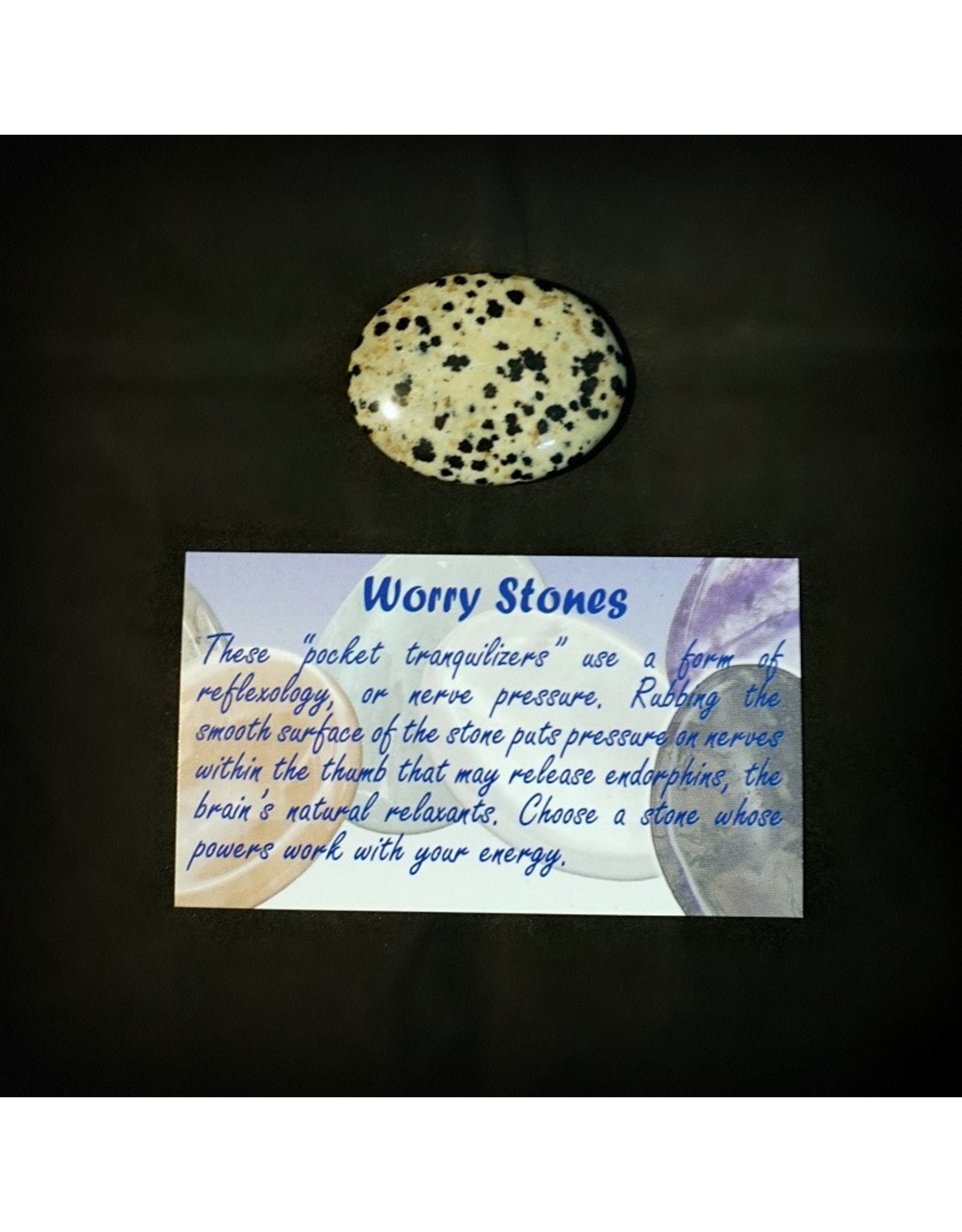 Worry Stone - Dalmation Stone