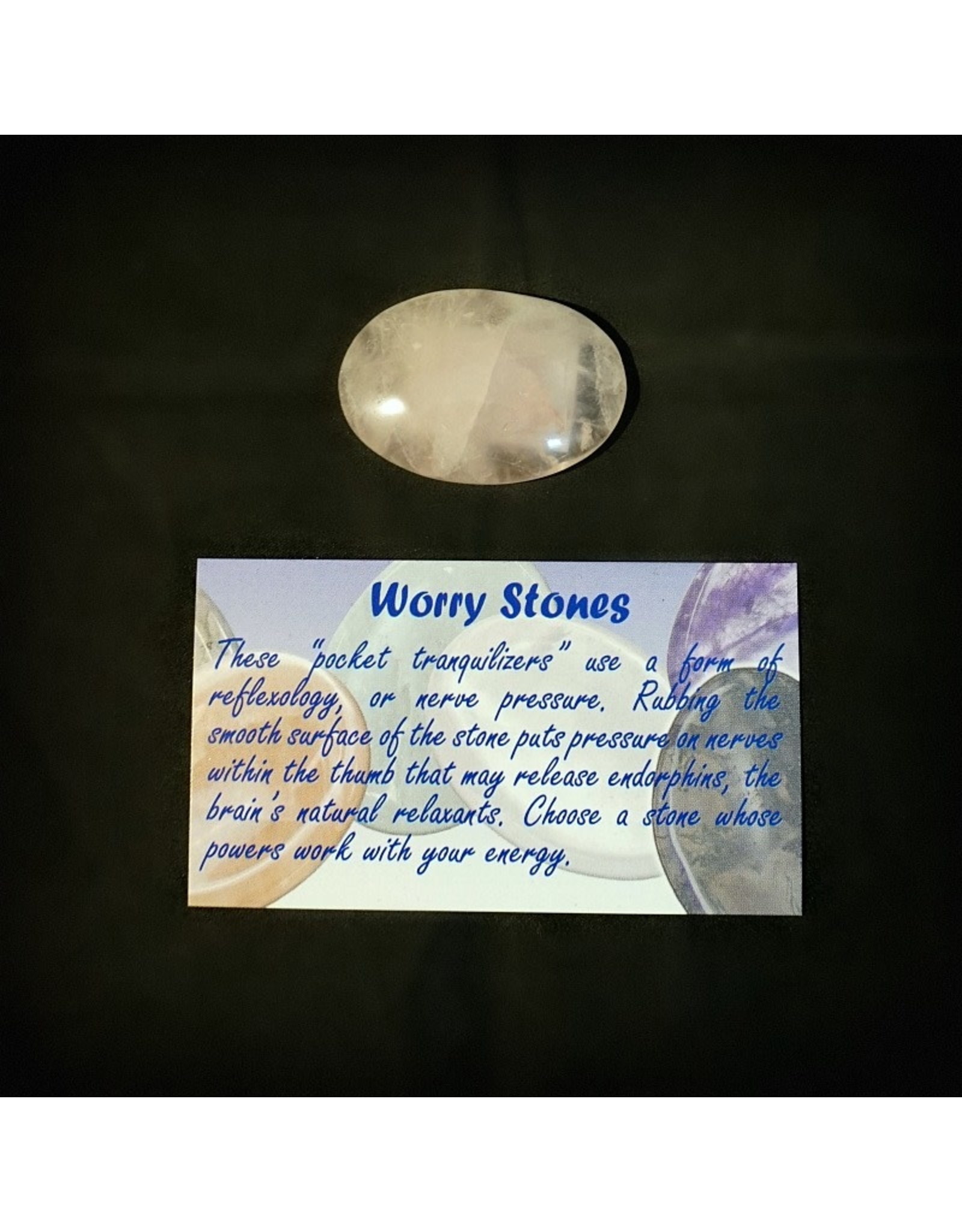 Worry Stone - Rose Quartz