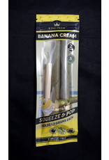 King Palm King Palm Pre-Roll Wraps - 2pk Slim Banana Cream